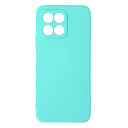 Avizar Coque Honor 70 Lite, X6, X8 5G - Turquoise Silicone semi-rigide - Finition soft-touch - Protection renforcée