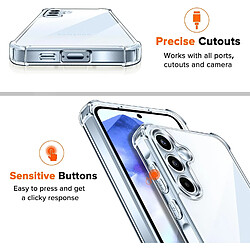 Little Boutik Coque pour Samsung A55 5G - Transparent