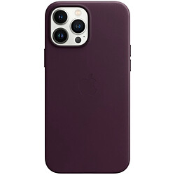 Apple Leather MagSafe iPhone 13 Pro Max - Dark Cherry