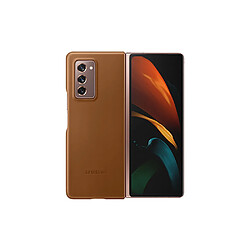 Samsung Z Fold 2 Original Leather Marron