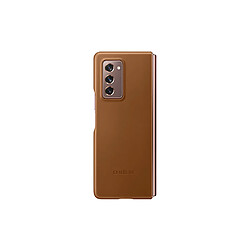 Samsung Z Fold 2 Original Leather Marron