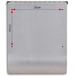 Vidaxl VIDA XL Boîte aux lettres Acier Inoxydable pas cher