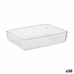 BigBuy Home Organiseur de Tiroirs Polyvalents - Transparent