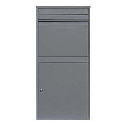 Monstershop Boîte à Colis XL Grise Anti-vol