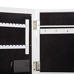 Atmosphera Armoire à bijoux LED - Blanc pas cher