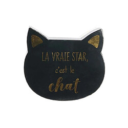 Avis Dites le avec les mots boîtes de rangement chat - Rose