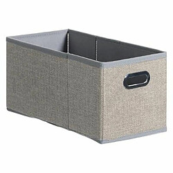 Boîte de rangement pliable - Beige chiné