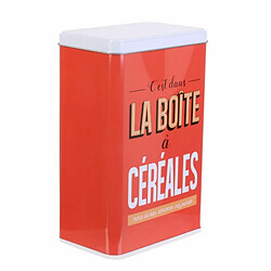 Paris prix Boîte à céréales - Rouge