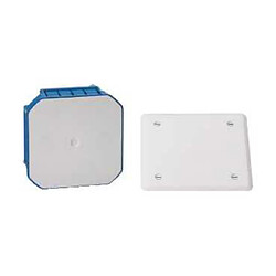 Schneider electric boîte de dérivation encastrée Boîte de dérivation encastrée - Modulo - plastique - couvercle inclus - à sceller - livrée avec vis - forme carrée - usage intérieur