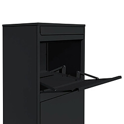 Avis Monstershop Boîte à colis XL anti-vol - Noir