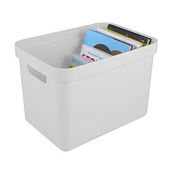 Sunware Boîte de Rangement Sigma Home 18L - Blanc