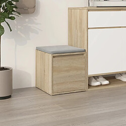 VidaXL Tiroir de Rangement - Chêne Sonoma