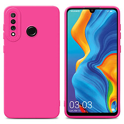 Cadorabo Coque Huawei P30 LITE - Rose Coque silicone TPU - Design attrayant - Protection complète du smartphone