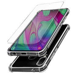 Avizar Pack Galaxy A40 Protection Transparente
