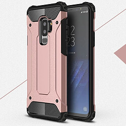 Wewoo Coque renforcée or rose pour Samsung Galaxy S9 + TPU + PC 360 Degrés De Protection Antichoc Étui de