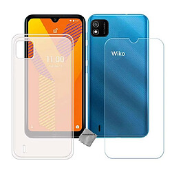 Htdmobiles HTD Mobiles Wiko Y62 Plus Coque Silicone - Blanc Transparent
