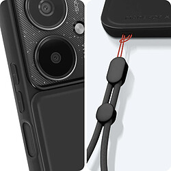 Made for Xiaomi Redmi 13C/Poco M6 - Housse porte-carte dragonne - Noir pas cher