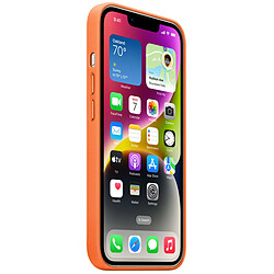 Acheter Apple Coque Cuir MagSafe iPhone 14 - Orange