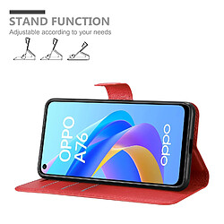 Avis Cadorabo Coque Oppo A36/A76 - Rouge Cerise