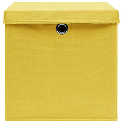 Acheter VidaXL Boîtes de rangement Jaune