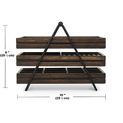 Avis UMBRA Boite à bijoux Petit panier - 3 tiroirs
