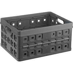 SUNWARE Boîte pliante Square 32L - Gris Noir