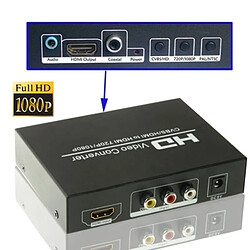 Wewoo Convertisseur AV/HDMI