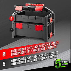 Avis Constructor Coffrets Empilables BEPS1 + BEPS2