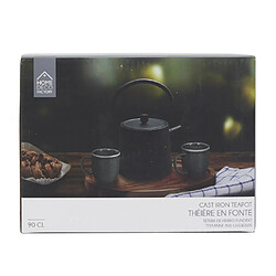 Avis The home deco factory Théière fonte - Noir