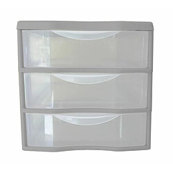 But Tour de rangement 3 tiroirs - Transparent