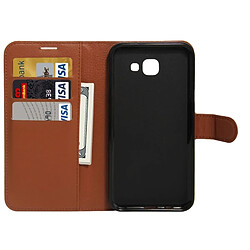Wewoo Samsung Galaxy A8 2016 - Housse Marron PU pas cher