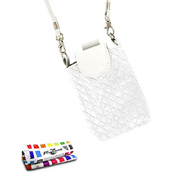 MUZZANO Pochette HTC T328 - Blanc