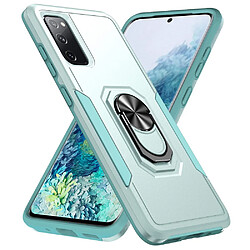 Coque Samsung Galaxy S20 FE - Vert/vert Coque TPU avec béquille - Rotation à 360° - Motif marbre