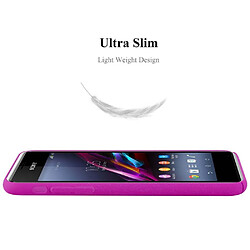 Avis Cadorabo Coque Sony Xperia E1 - Rose Vif