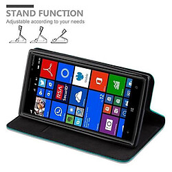 Cadorabo Nokia Lumia 830 Étui Turquoise pas cher