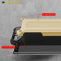 Avis Wewoo Huawei P10 Plus Coque Armure Tough - Or