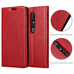 Cadorabo Coque pour OnePlus 6T - Rouge pas cher