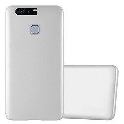 Cadorabo Huawei P9 PLUS - Argent Coque extrafine - Accès aux fonctions - Protection optimale contre les chocs et égratignures