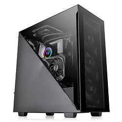 Thermaltake Divider 300 TG Boîtier Moyen Tour - Verre trempé - Design modulable - Refroidissement optimisé