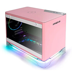 In Win A1 Plus Rose Boîtier Mini Tour - Alimentation 600W - RGB adressable