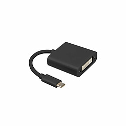 Lanberg Adaptateur USB C vers VGA AD-UC-DV-01 - Noir