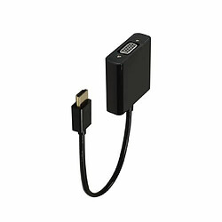 Adaptateur HDMI vers VGA 20 cm - Noir