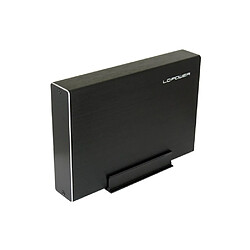 LC-POWER Boitier externe USB3.0 3.5'' SATA3.0 Alu Noir