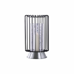 Paris Prix Bougeoir Déco Malibu Noir & Argent