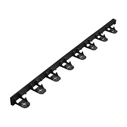 Nature Bordures à gazon Noire x4