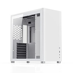 Jonsbo D40 ATX - Blanc Boîtier PC - Verre trempé - Design élégant