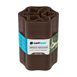 Bordure Jardin Cellfast 25cm Marron