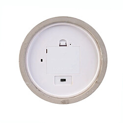 The Home Deco Factory Bougie LED ronde design ciment Factory PM - Gris