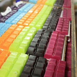 Graine Créative Cire à Bougie 6 Couleurs Vives - 240 g + Mèche