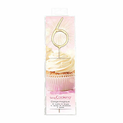 Scrapcooking Bougie magique Chiffre 6